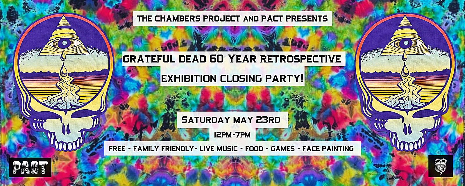 Grateful Dead 60 Year Retrospective Exhibition Closing Party